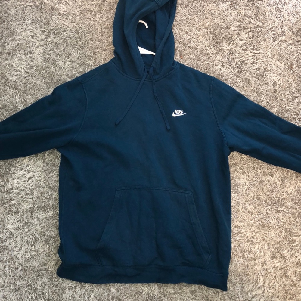 Men’s Nike Blue Fleece Hoodie